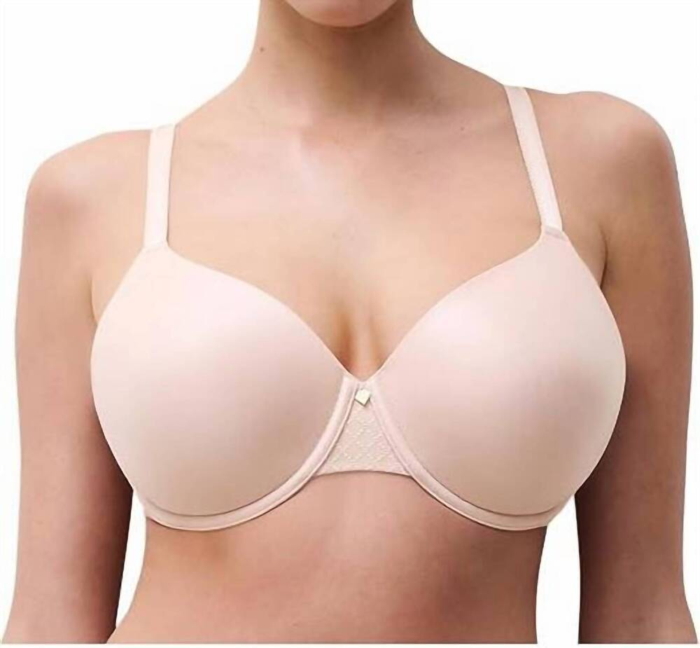 NEW CHANTELLE norah chic comfort flex t-shirt bra in rose